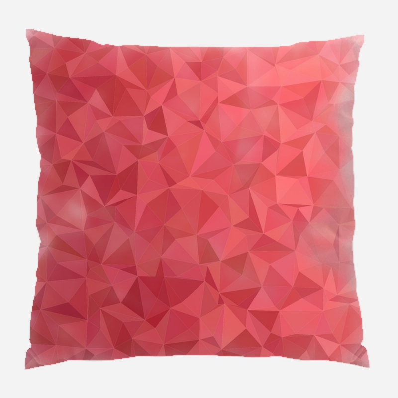 Coussin décoratif triangulaire
