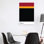 Miami Heat Basketball by Avesix - Wrapped Canvas Print