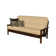 Johnte 80" Full-Size Futon Frame and Full-Size Innerspring Mattress