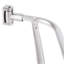 Double tringle de douche incurvée, fabrication en métal durable-107588048