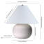 Lampe de table en céramique Jolene
