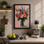 Blooms in Glass Botanical - Wrapped Canvas-882252870-882252868