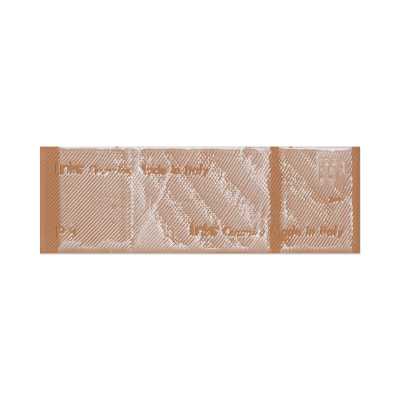 Carreau de céramique 4 "x 12" Grace, Taupe