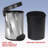 Steel Open Waste Basket - 1.32 Gallons