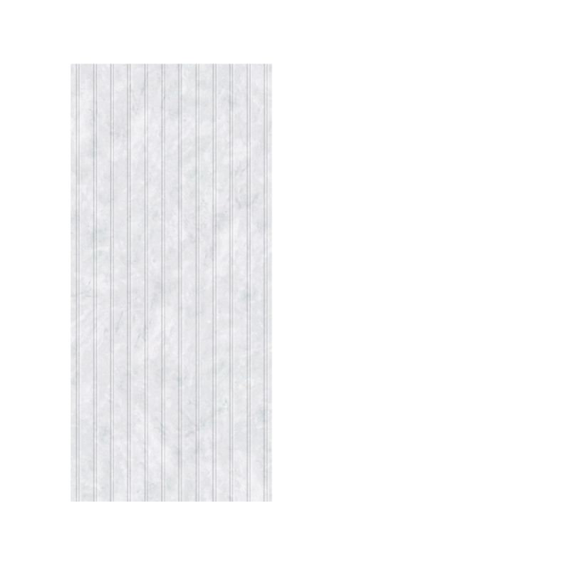 36'' W 0.25'' D 96'' H Glue Up Solid Surface Wall, Ice