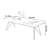 Modern Simple Multi-functional Rectangular Desk-1624361662