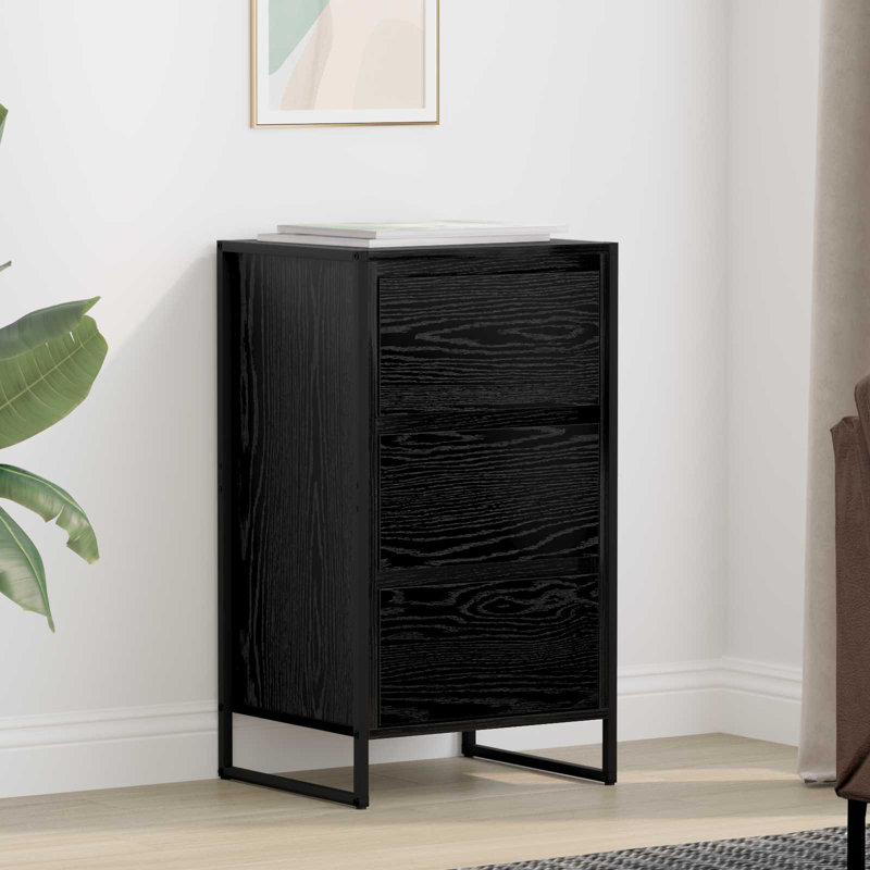 42cm Sideboard, Black Oak