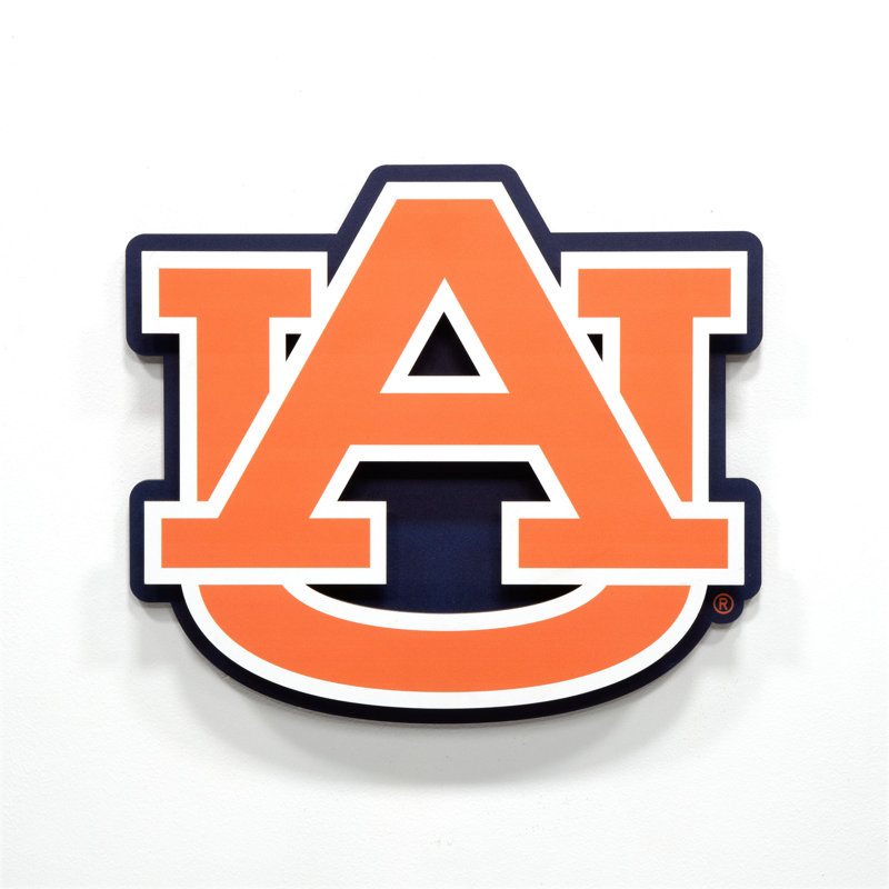 NCAA Auburn Tigers 3DX Die Cut Wall Art