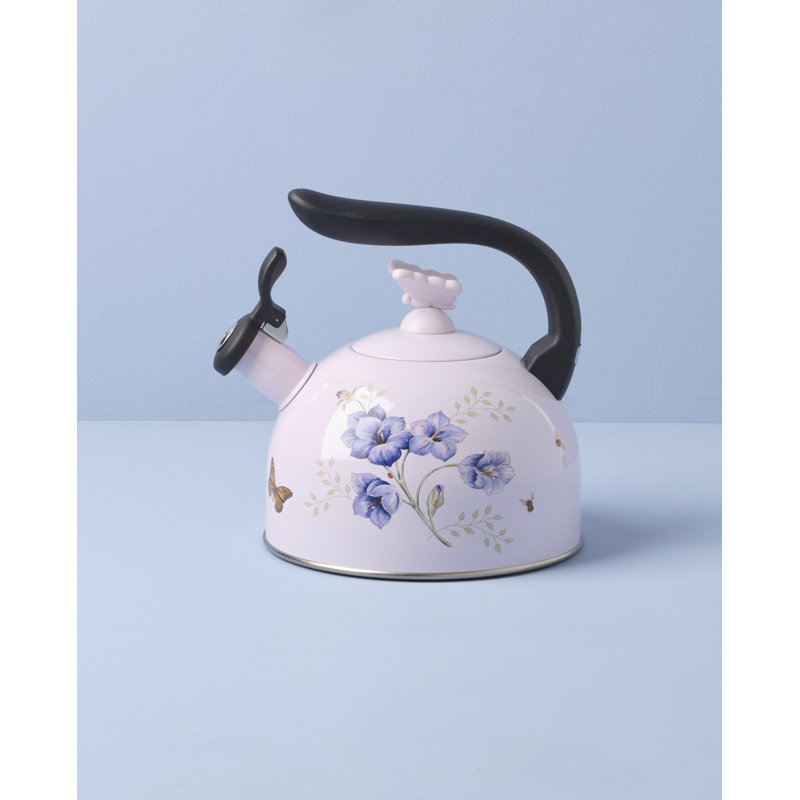 Lenox Butterfly Meadow Colors Tea Kettle