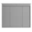 Armoire à pharmacie murale 35 po x 28 po, armoire de salle de bain moderne avec miroir, armoire à miroir avec tablettes ouvertes-1960622189