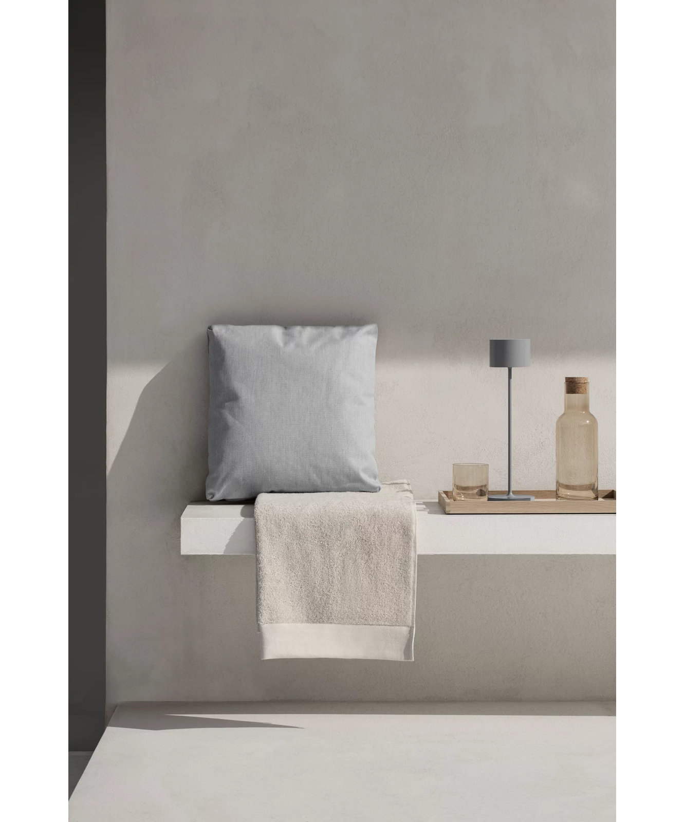 Riva Organic Cotton Bath Towel, White, Hand Towel - 1 Pack