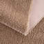 Tapis tissé à la machine et lavable à la machine en brun-1358355486