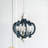 Suspended luminaire with adjustable chain
