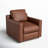 Belgrade Top Grain Genuine Leather Club Chair-741754687