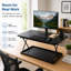 Convertisseur de bureau assis-debout compact CHANGEdesk - Rehausseur de bureau pour petits espaces-33983103