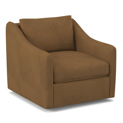 Upholstered Swivel Armchair