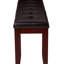 Banc rembourré en similicuir Laquanta