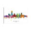 «Oklahoma City Skyline» par Michael Tompsett - peinture sur toile tendue-59063243