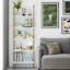Troy 184.5cm H x 60cm W Iron Ladder Bookcase
