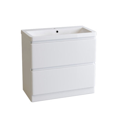 Avaria 800mm Single Bathroom Vanity with Integrated Resin Basin