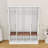 Wooden Hall Tree with Cabinet, Bench, Doors and Hooks-1399006580