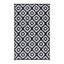 Tapis de paille en plastique à motif géométrique pour l'extérieur-781148344