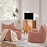Snyder 39" Oversized Corduroy Bean Bag Chair (set Of 2)