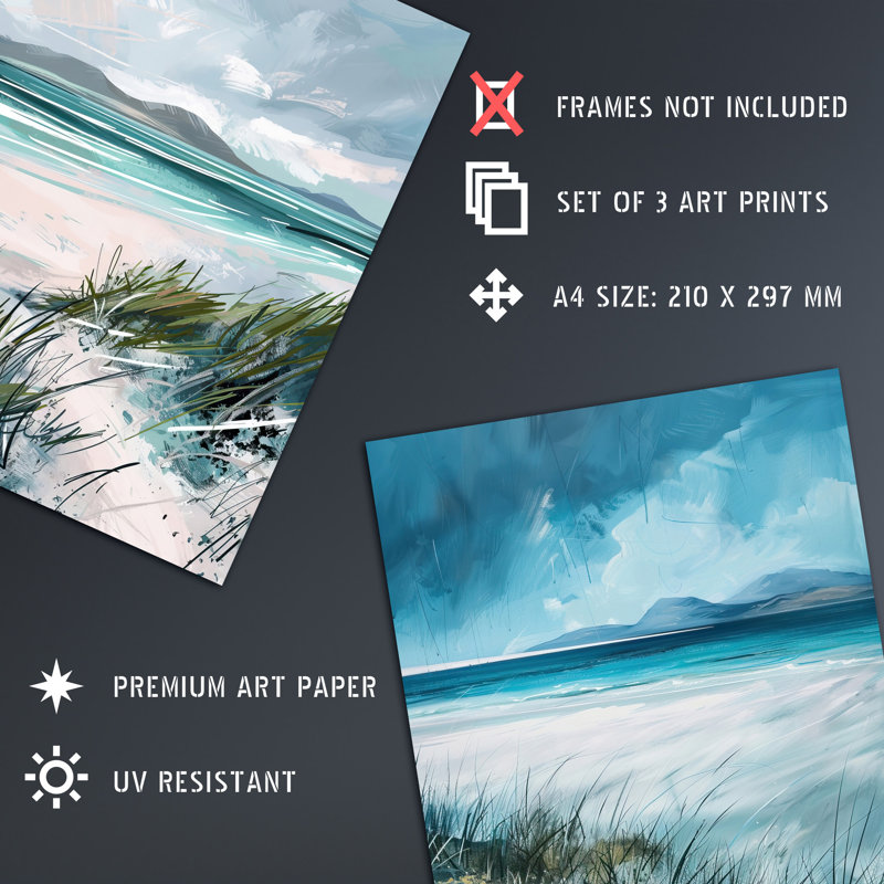No Frame Print, 29.7cm H x 21cm W