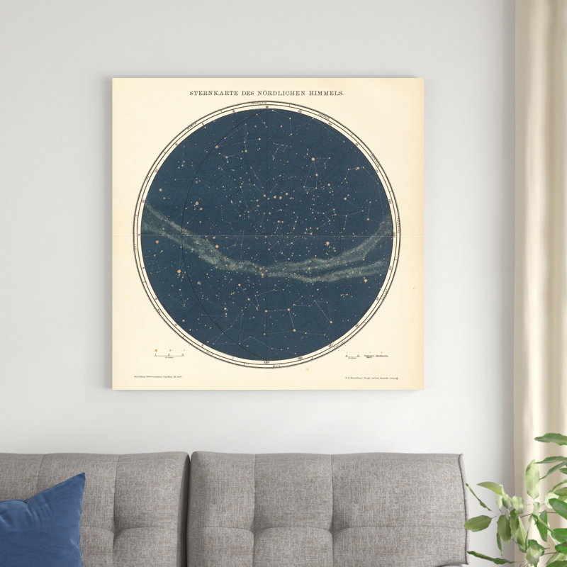 " Celestial Sphere North " by Wild Apple Portfolio, 36" H x 36" W x 1.25" D