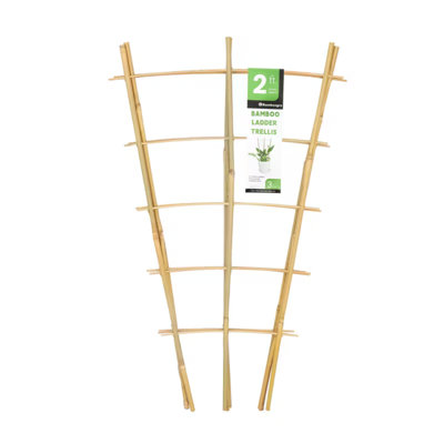 Treillis en bois de 60 cm (2 pi), ensemble de 9 – Support pour plantes grimpantes et en pot