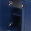 Meuble-lavabo bleu 36 po avec lavabo en céramique 36 po avec tiroirs à fermeture en douceur, structure en bois massif, rangement multi-organisateur-2119980461