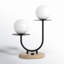 Ruva Metal Globe Lamp