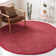 Weatherhill Natural Fiber Hand Woven Jute Solid Color Rug
