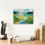 «Misty River» par Jeanette Vertentes, art mural sur toile-392422703