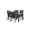 Jayesh 4 - Person Patio Dining Set with Extendable Rectangular Table-1634196540-1634196538