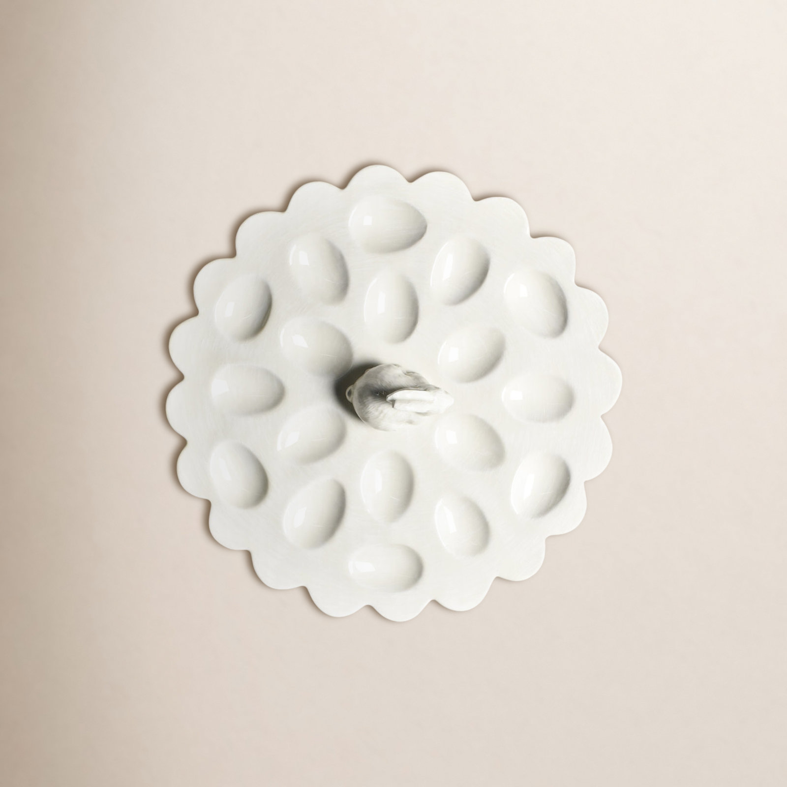 Novelty Ceramic Egg Platter