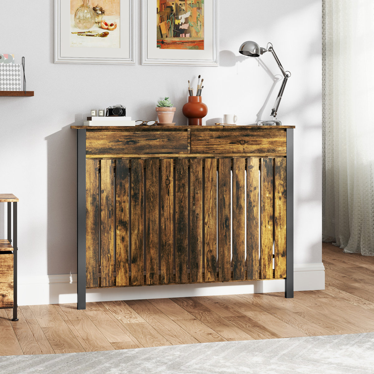 Williston Forge Bartmann Radiator Cover & Reviews | Wayfair.co.uk