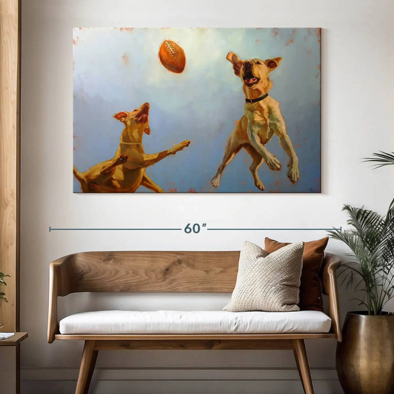 Brampt Game Point, 34" H x 51" W