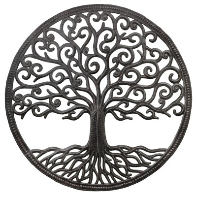 Arbre frisé avec bordure