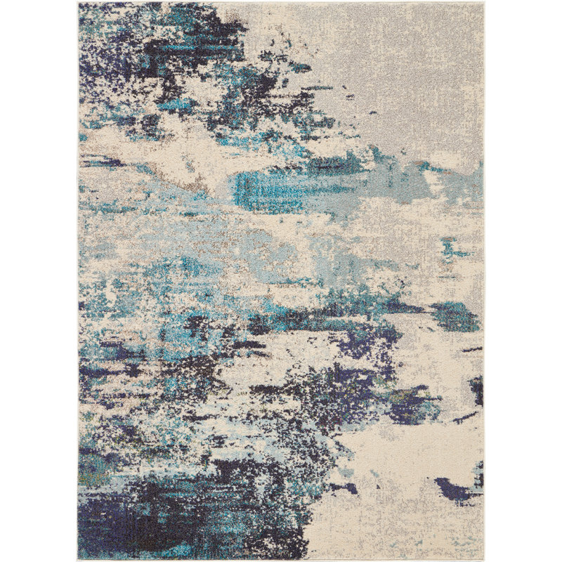 Lani Abstract Indoor Rug, Rectangle 5'3" x 7'3"