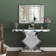 Amla 47.25" Console Table with Mirror