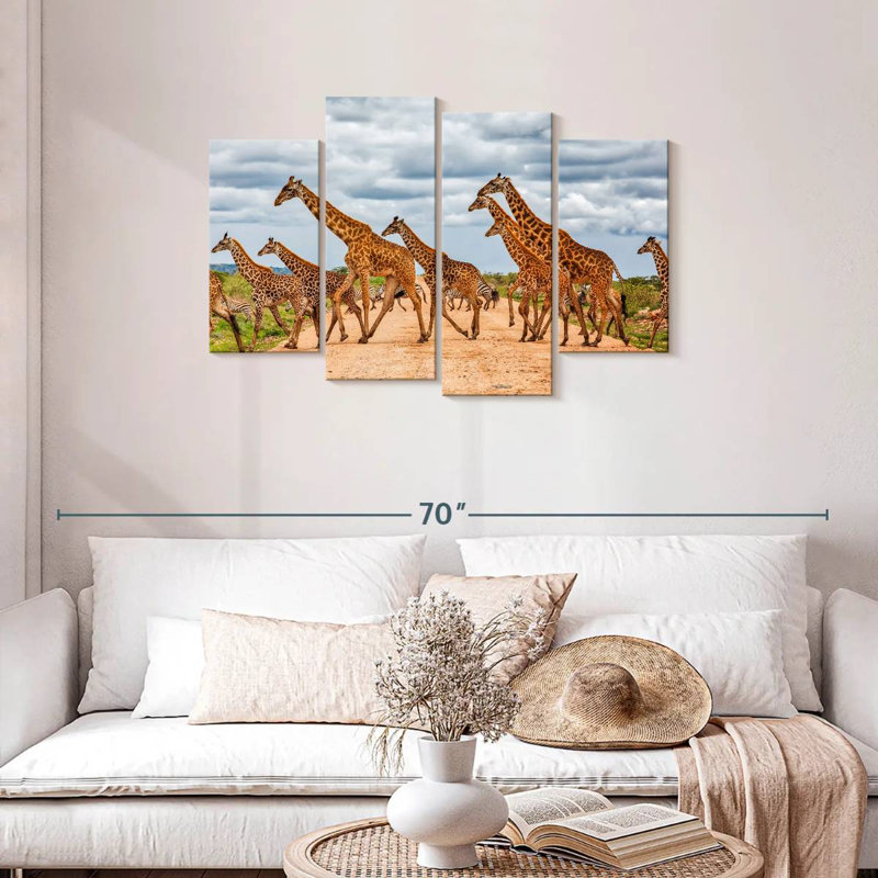Ronce de girafes et de zèbres