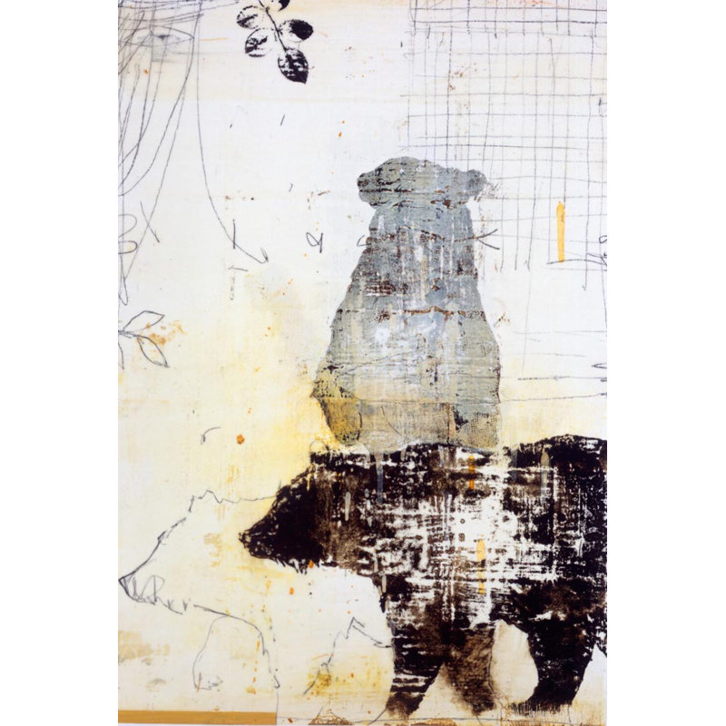 Ursine II Print by Atkinson, Patrick, Black Single Picture Framed