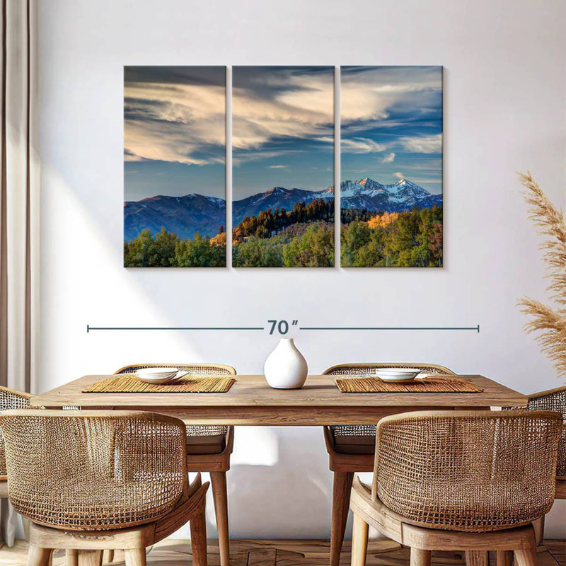 Alvord Wasatch Mountain Range, 36" H x 57" W