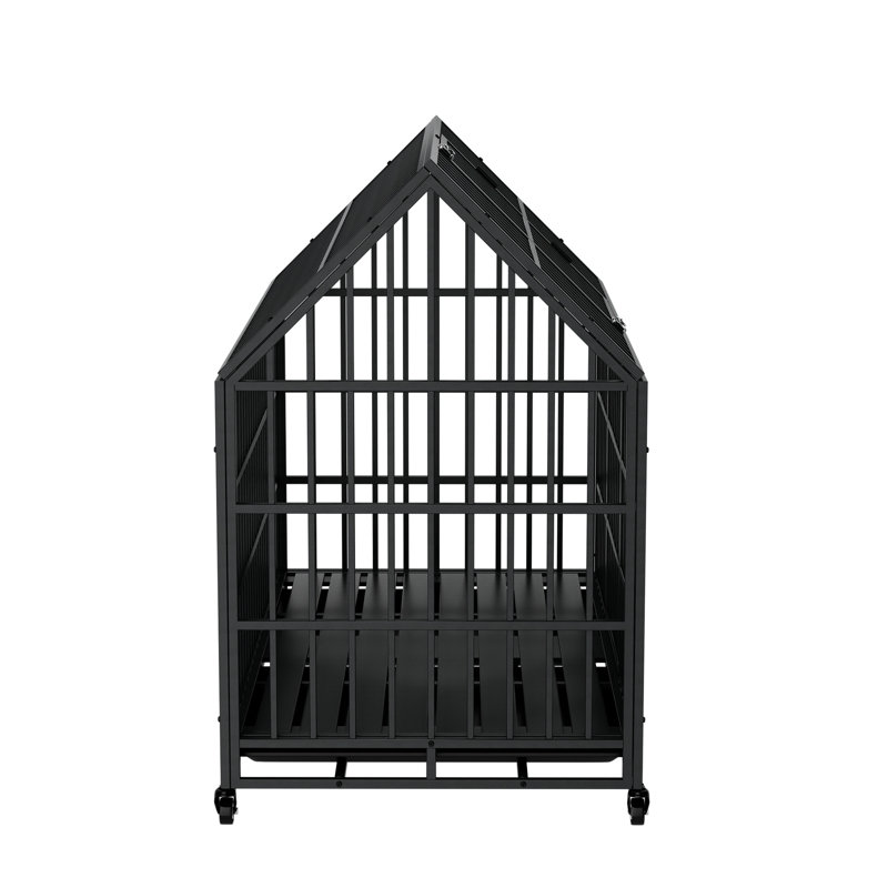 Cage pour chien robuste 52 po avec toit