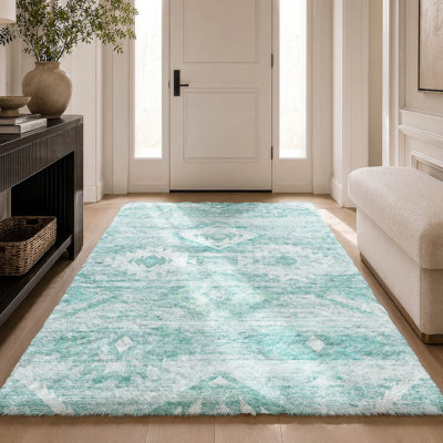 Tapis à poil long de qualité supérieure lavable à la machine ADS837