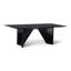 Modern Brazilian Laguna Glass Top Dining Table-27443444