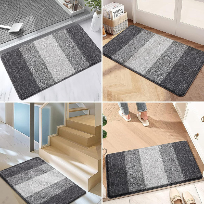Tapis de cuisine Anjolena, Gris