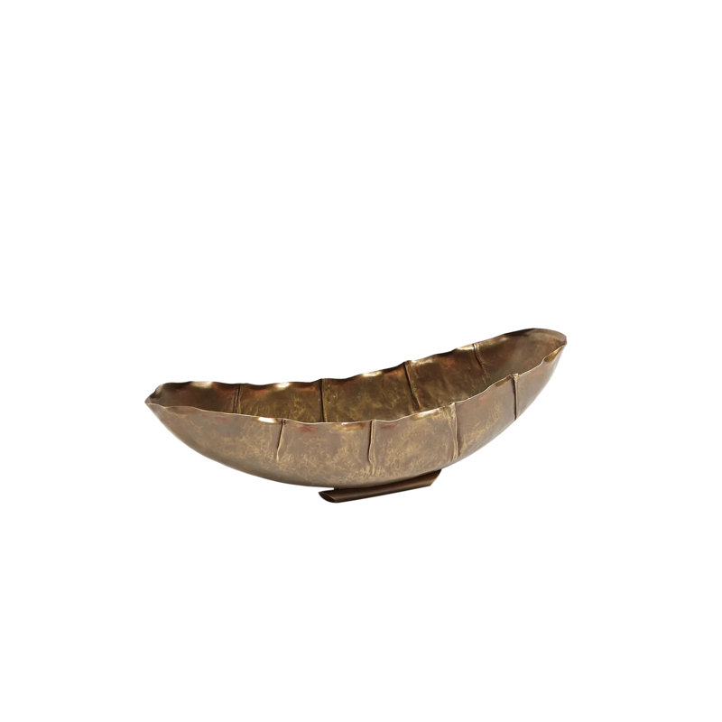 Bol Larkin - laiton antique, H 5,5 po x l 18,75 po x P 6 po