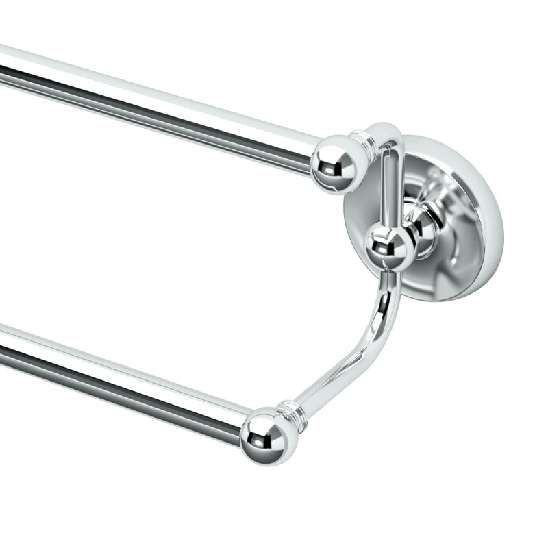 Porte-serviettes mural 24 po Designer II, Chrome